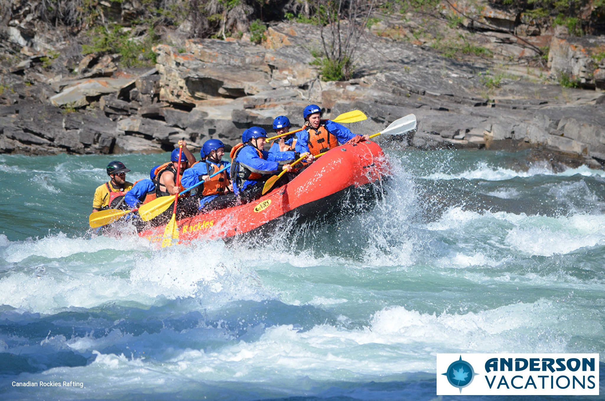 Rafting in Kananaskis