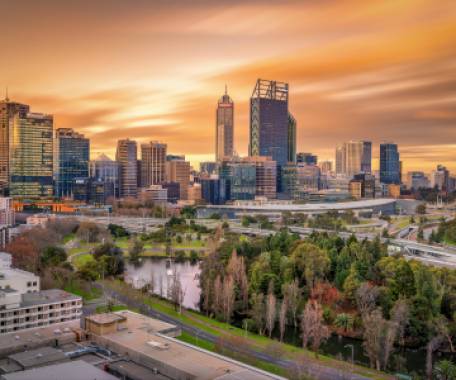 Perth to Sydney including the Indian Pacific